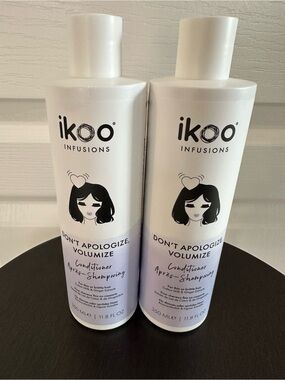 Ikoo Infusions “Don’t Apologize” Hair Conditioner – Thin/brittle Hair Set of TWO
